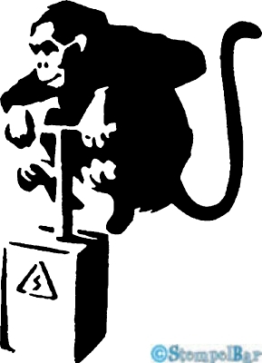 Bild 1 von StempelBar Stempelgummi Sprengstoff-Affe