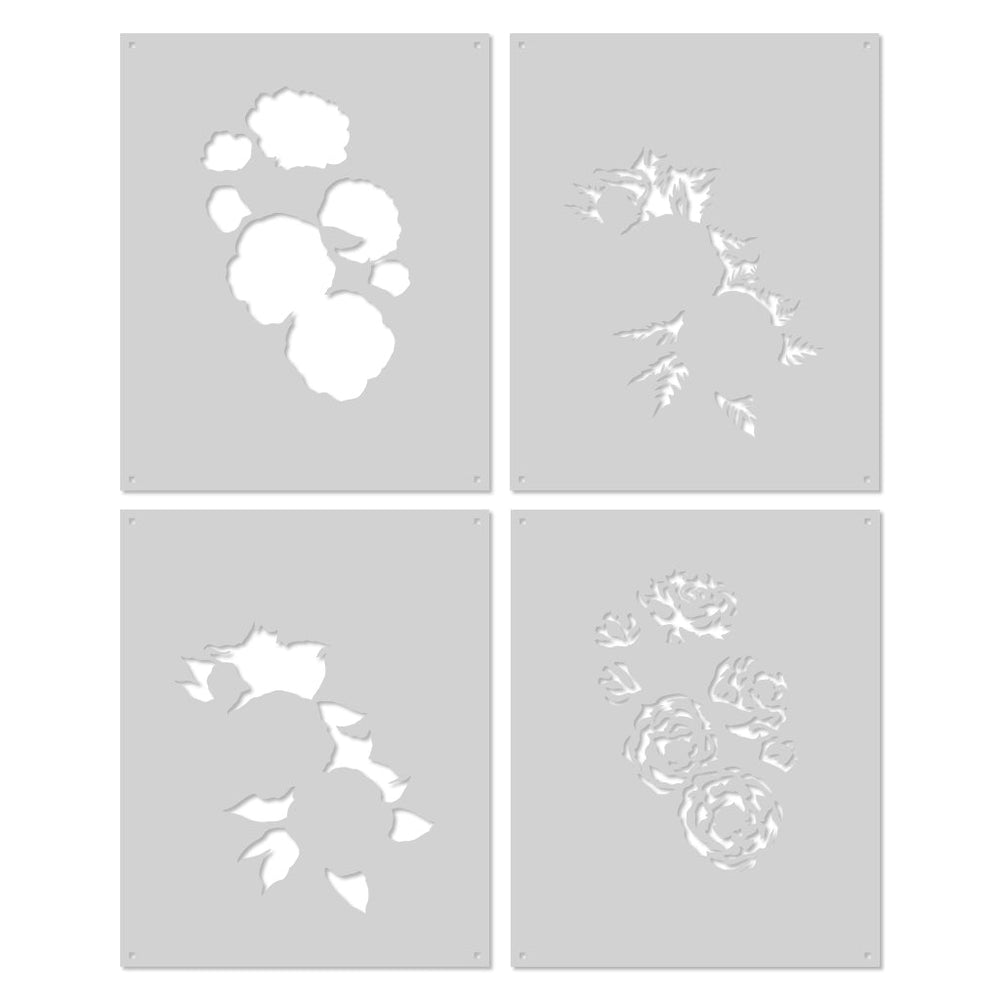 Bild 1 von Hero Arts Stencil - Color Layering Peonies Bunch