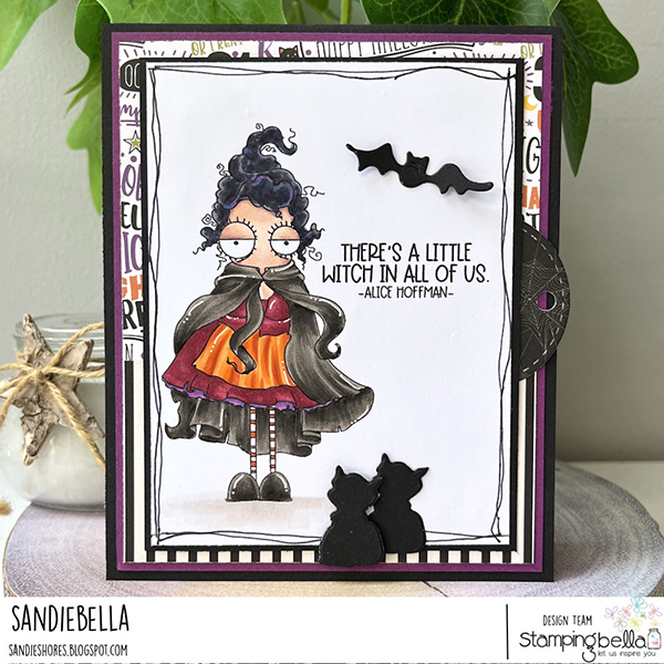 Bild 1 von Gummistempel Stamping Bella Cling Stamp ODDBALL WITCHY SISTAH 2 RUBBER STAMP