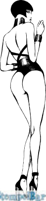 Bild 1 von StempelBar Stempelgummi Dame mit wirklich langen Beinen