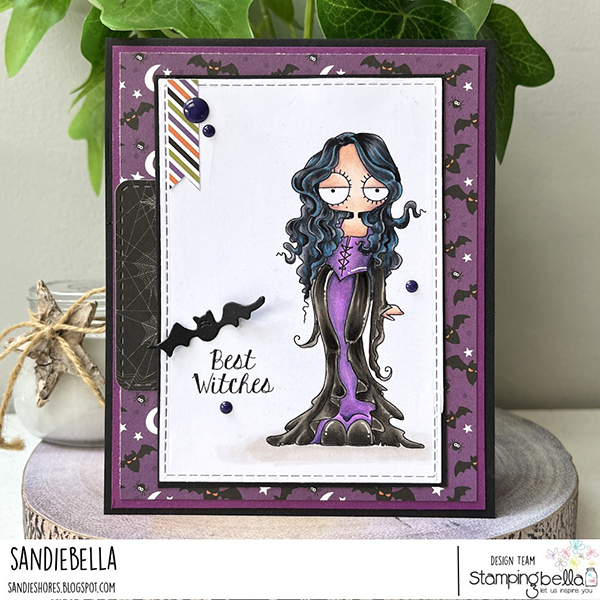 Bild 1 von Gummistempel Stamping Bella Cling Stamp ODDBALL WITCHY SISTAH 3 RUBBER STAMP