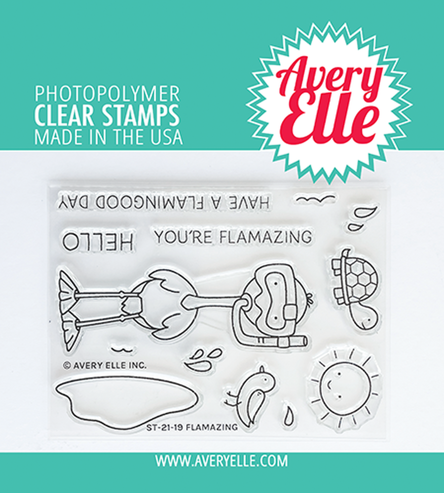 Bild 1 von Avery Elle Clear Stamps - Flamazing