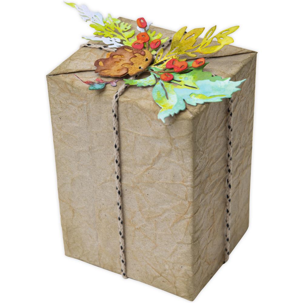 Bild 1 von Sizzix Thinlits Die by Tim Holtz - Stanzschablone - Holiday Brushstroke #2 - Weihnachten