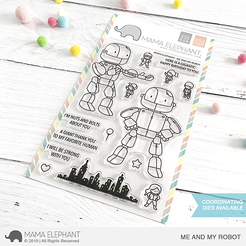 Bild 1 von Mama Elephant - Clear Stamps ME AND MY ROBOT