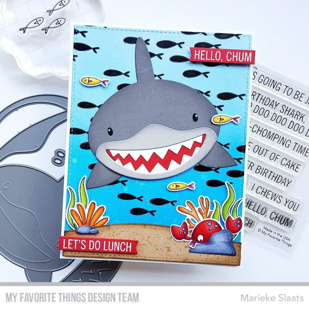 Bild 1 von My Favorite Things - Clear Stamps Best Fins - Meerestiere