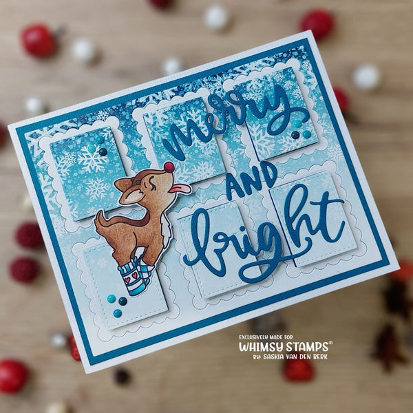 Bild 1 von Whimsy Stamps Clear Stamps - Reindeer Games - Jingle All the Way