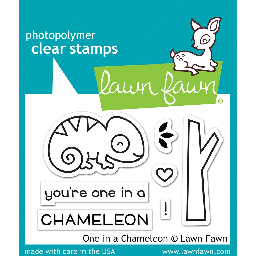 Bild 1 von Lawn Fawn Clear Stamps  - Clearstamp One In A Chameleon