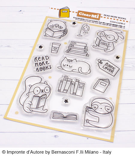 Bild 1 von Impronte d' Autore Clear Stamps - Read more Books