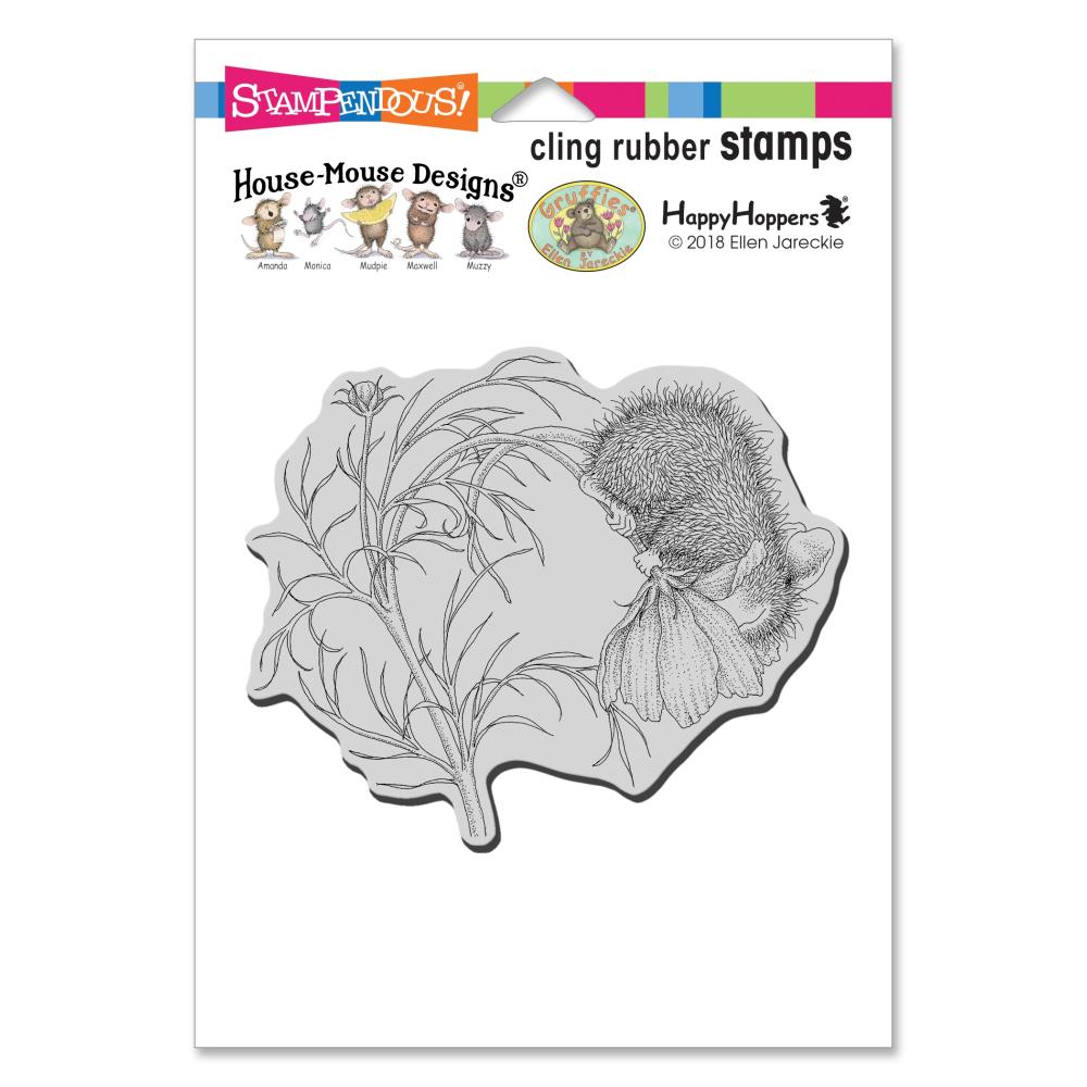 Bild 1 von Stampendous Cling Stamps House Mouse Cosmos Love Rubber Stamp - Gummistempel