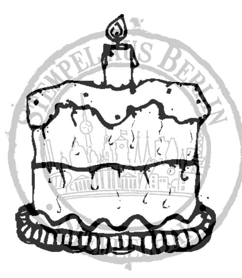 Bild 1 von StempelBar Ministempel - Torte