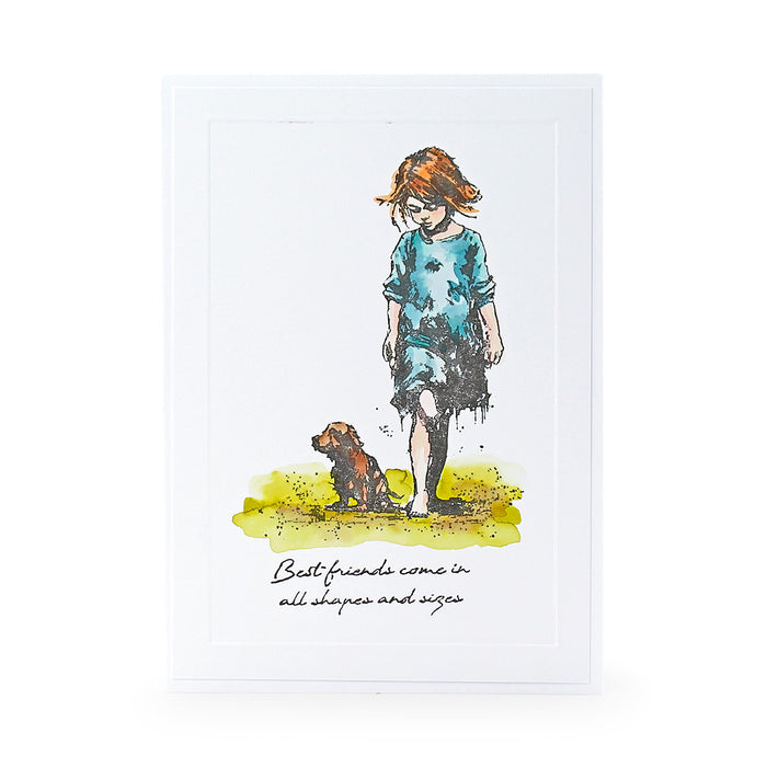 Bild 1 von Cosmic Shimmer Pre Cut Stamp - Gummistempel - Andy Skinner Best Friends