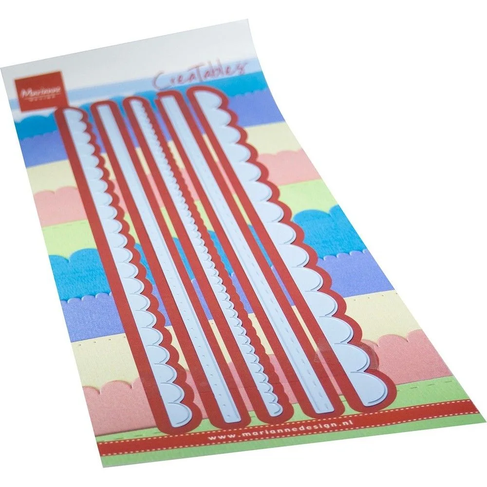 Bild 1 von Marianne Design • Creatable Scalloped Borders - Stanzen Bordüren 