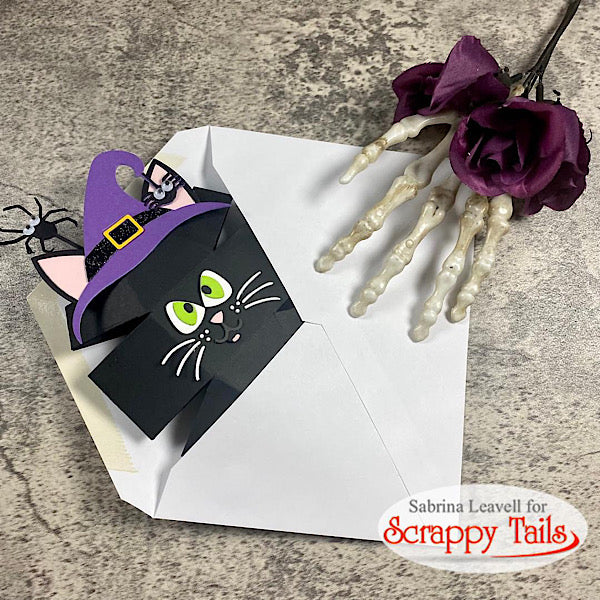 Bild 1 von Scrappy Tails Gummibänder - für A7 Pumpkin Pop Up Card
