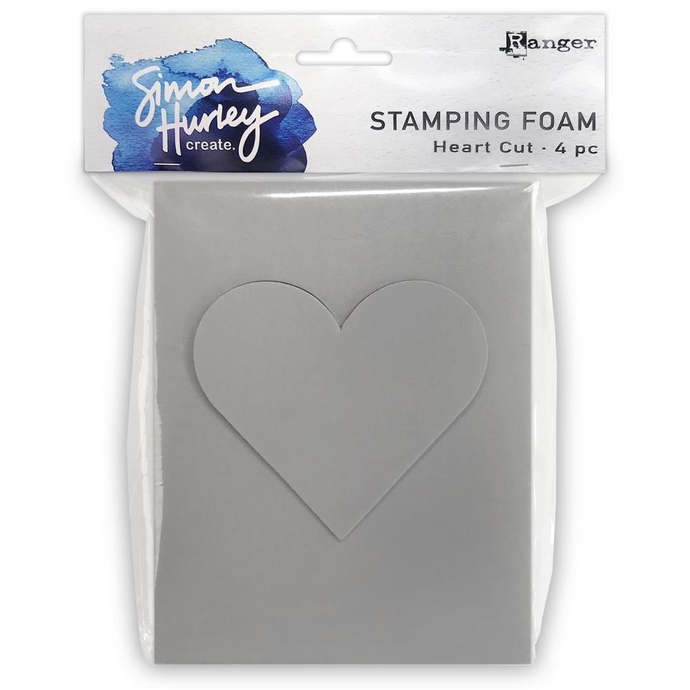 Bild 1 von Simon Hurley create. Stamping Foam Shapes Heart - Formbarer Stempelschaum Heart/Herz