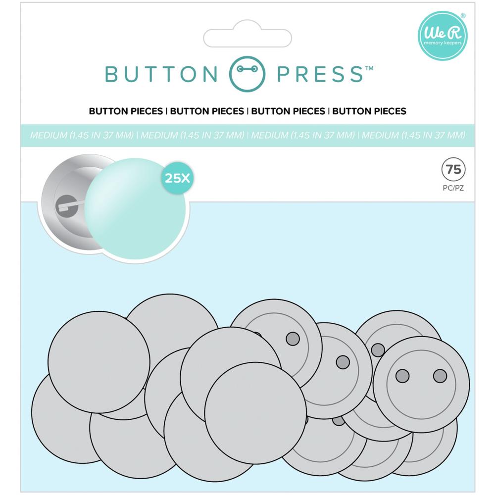 Bild 1 von We R Memory Keepers Button Press Refill Pack - Nachfüllpackung (medium)