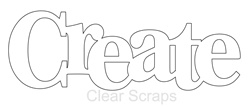 Bild 1 von Clear Scraps Clear Expressions Large Create