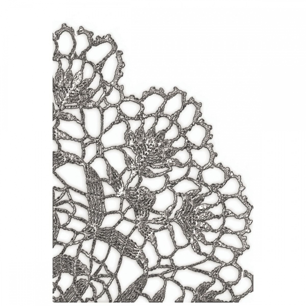 Bild 1 von Sizzix 3-D Texture Fades Embossing Folder by Tim Holtz - Prägefolder - Doily