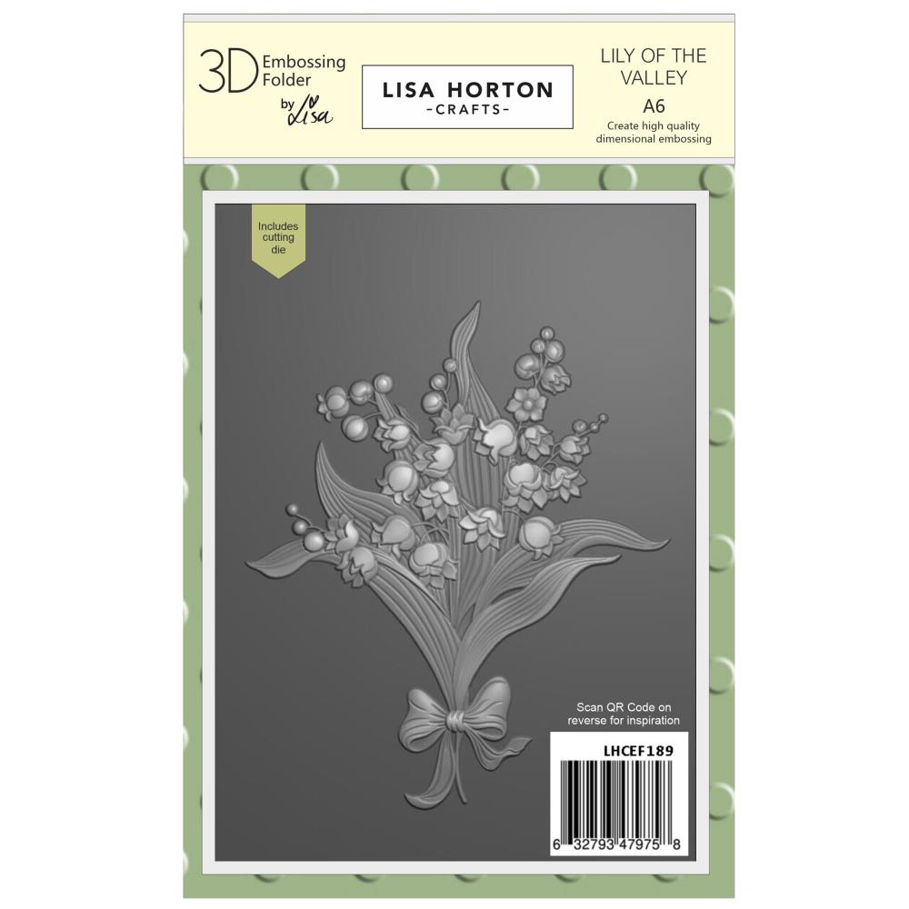 Bild 1 von LISA HORTON - 3D Prägefolder und Stanze - Lily Of The Valley