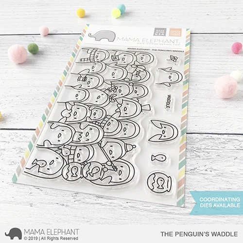 Bild 1 von Mama Elephant - Clear Stamps THE PENGUIN'S WADDLE