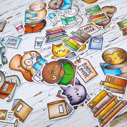 Bild 1 von Impronte d' Autore Clear Stamps - Read more Books