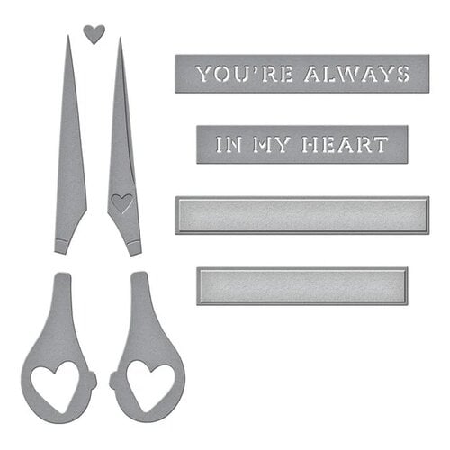 Bild 1 von Spellbinders Spellbinders - Etched Dies - Sharon's Scissors - Schere