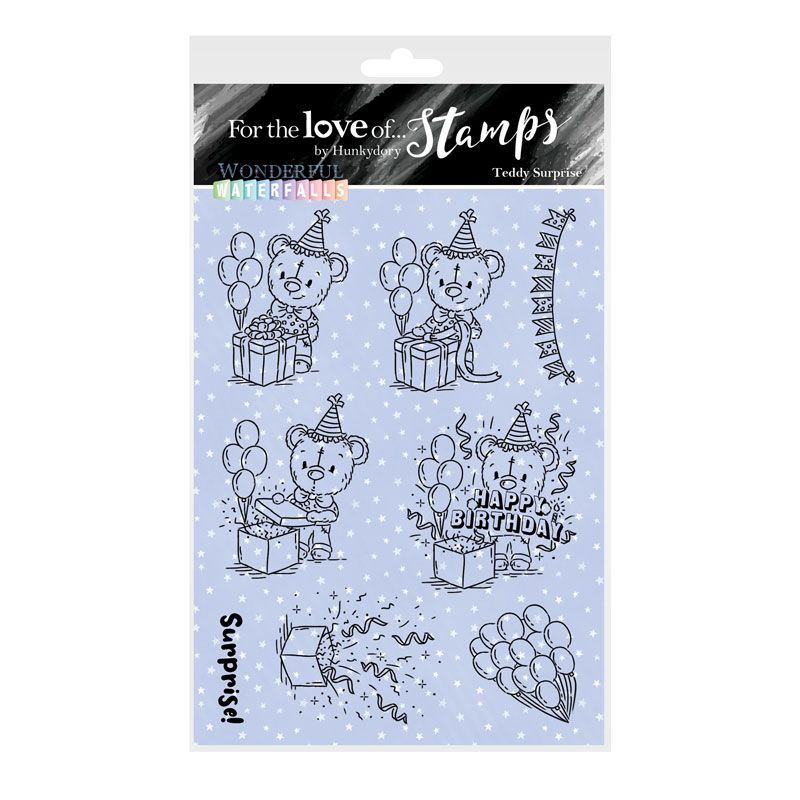 Bild 1 von For the love of...Stamps by Hunkydory - Teddy Surprise