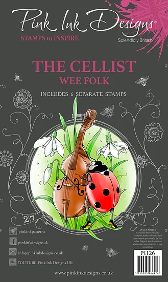 Bild 1 von Pink Ink Designs - Stempel The Cellist - Cellist