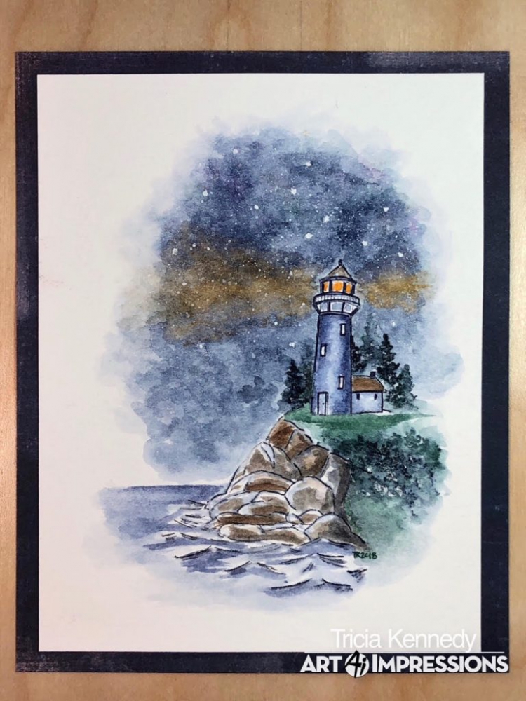 Bild 1 von Art Impressions Stempelgummi Watercolor - Bible Journaling - My Fortress Set