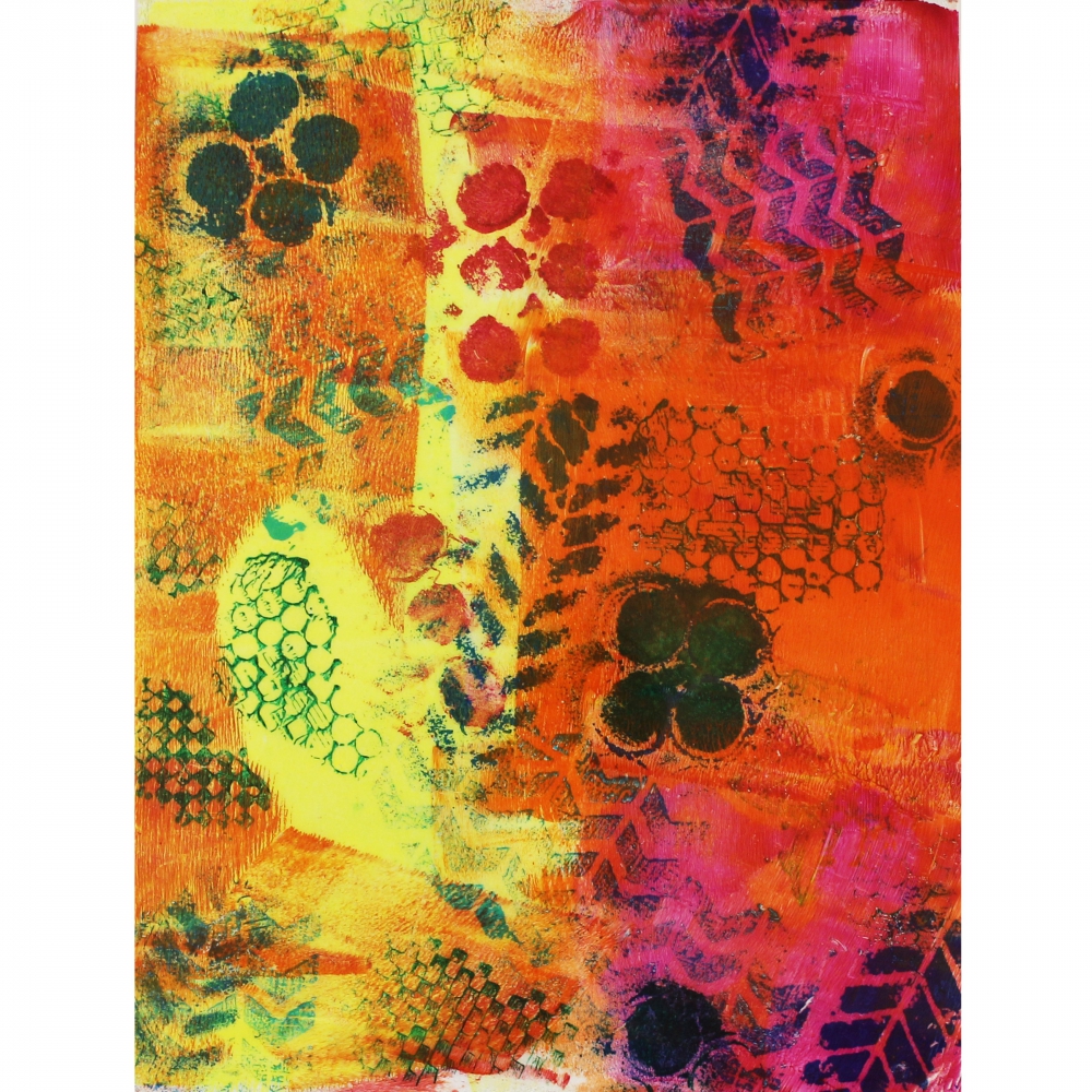 Bild 1 von Gellis Arts - Gel Printing Plate Druckplatte 9