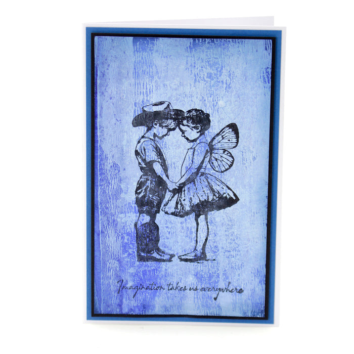 Bild 1 von Cosmic Shimmer Pre Cut Stamp - Gummistempel - Andy Skinner Imagination