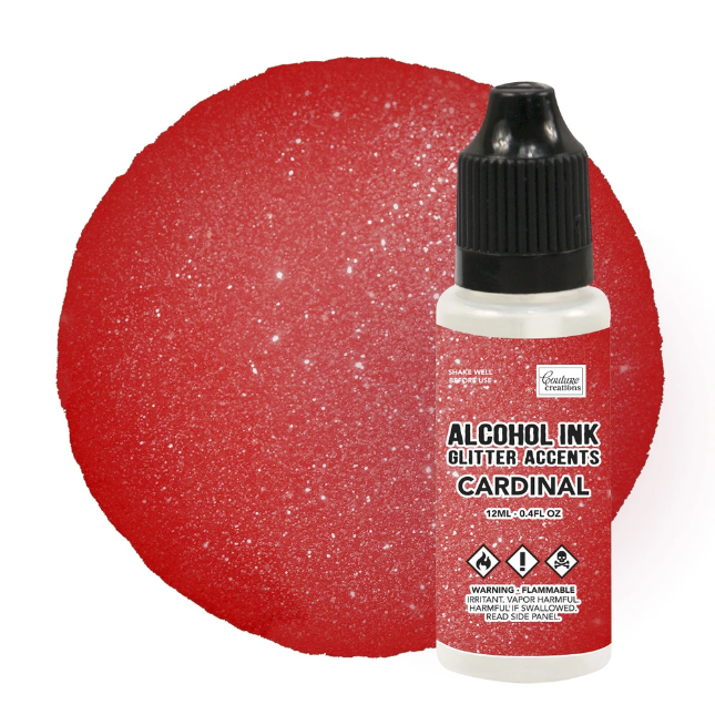 Bild 1 von Couture Creations - Alcohol Inks Glitter Accents  / (Farbe) Cardinal