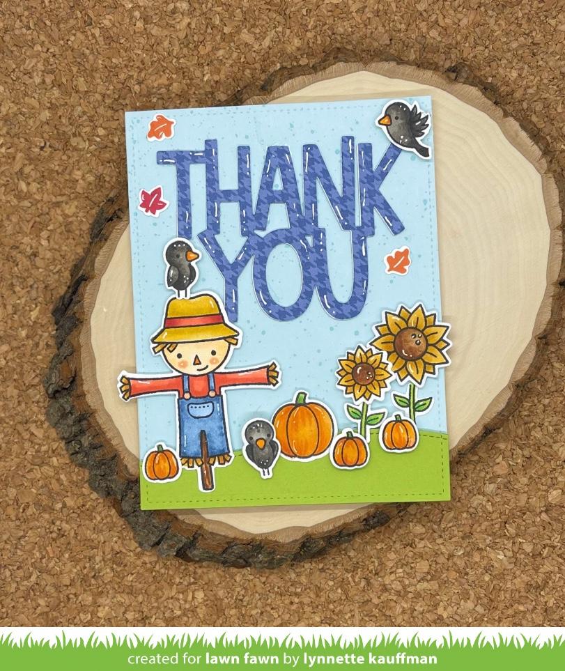 Bild 1 von Lawn Fawn Cuts  - Stanzschablone Giant Thanks So Much - Danke