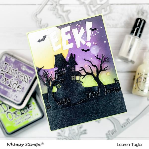 Bild 1 von Whimsy Stamps Die Stanze - EEK! Word and Shadow Die Set