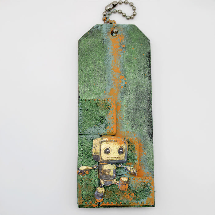 Bild 1 von Cosmic Shimmer Riveted Metal Plate Silicone Mould - Silikonform Metallplatte