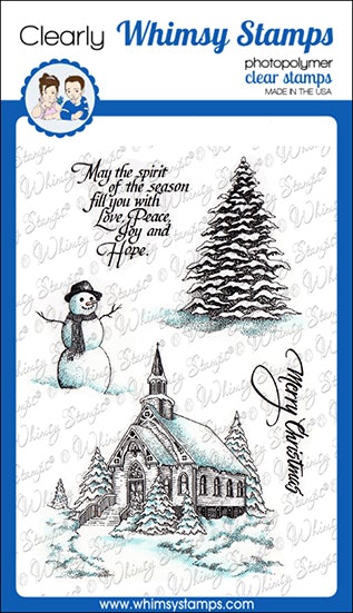 Bild 1 von Whimsy Stamps Clear Stamps  - Vintage Christmas - Winter