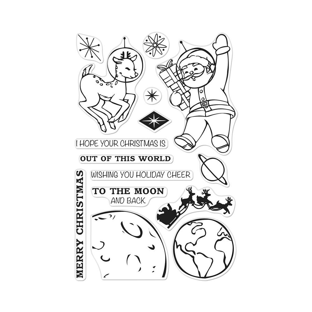 Bild 1 von Hero Arts Clear Stamps - Out of This World Christmas