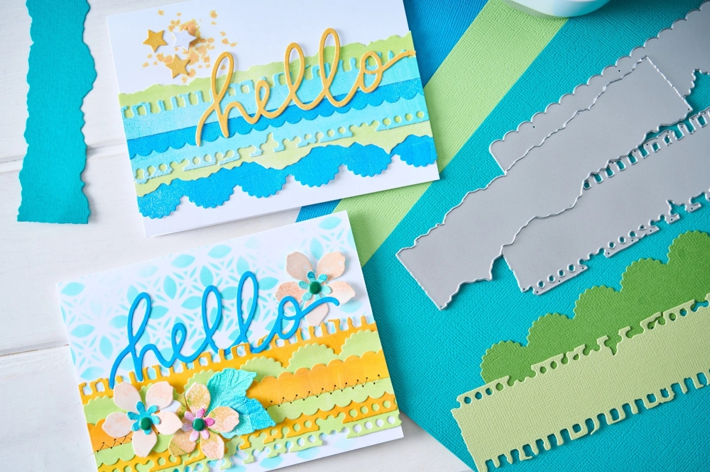 Bild 1 von Sizzix Thinlits Die Set - Stanzschablonen - Double Edgers by Vicki Boutin