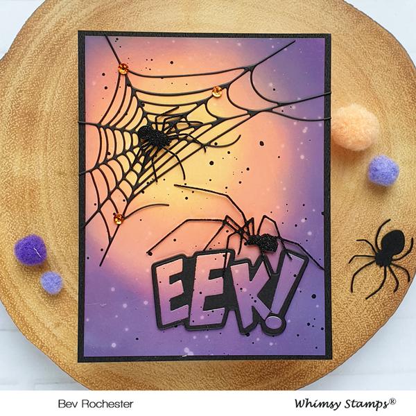 Bild 1 von Whimsy Stamps Die Stanze - EEK! Word and Shadow Die Set