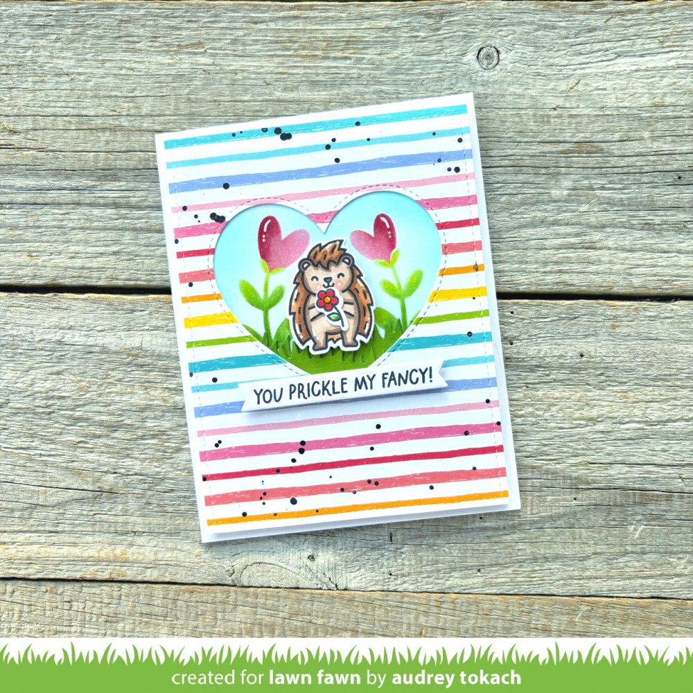 Bild 1 von Lawn Fawn Clear Stamps  - porcu-pine for you add-on