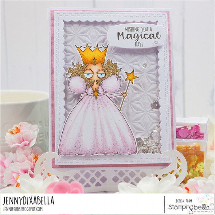 Bild 1 von Gummistempel Stamping Bella Cling Stamp ODDBALL OZ GLINDA THE GOOD WITCH