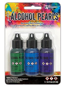 Bild 1 von Tim Holtz® Alcohol Pearl Ink Kit #6 - Alkoholfarbe Set #6