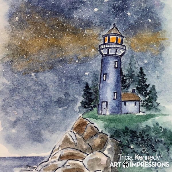 Bild 1 von Art Impressions Stempelgummi Watercolor - Bible Journaling - My Fortress Set