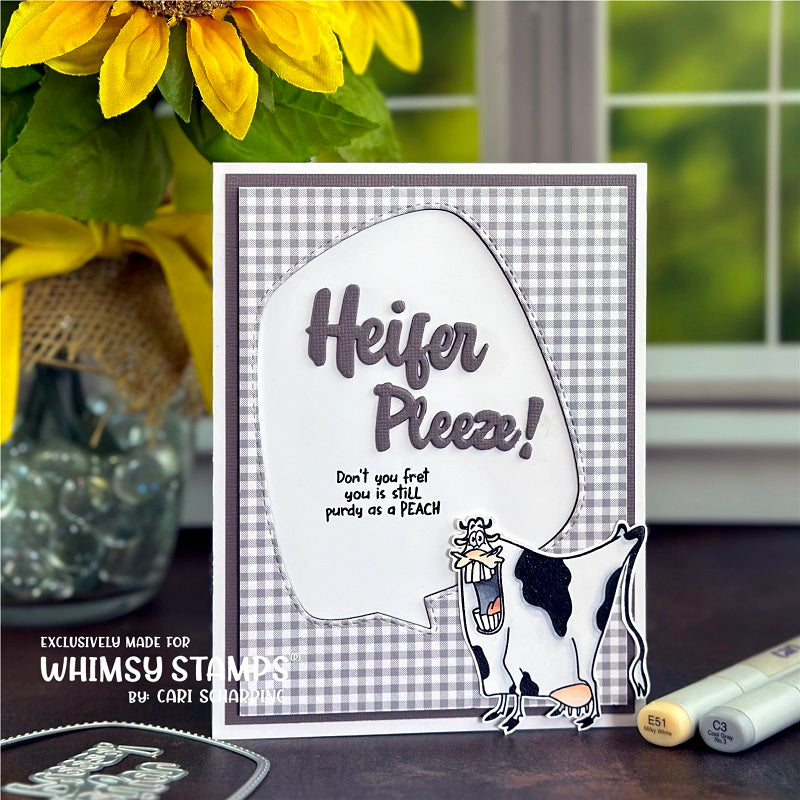 Bild 1 von Whimsy Stamps Die Stanze  -  Comic Speech Bubbles 2 Die Set