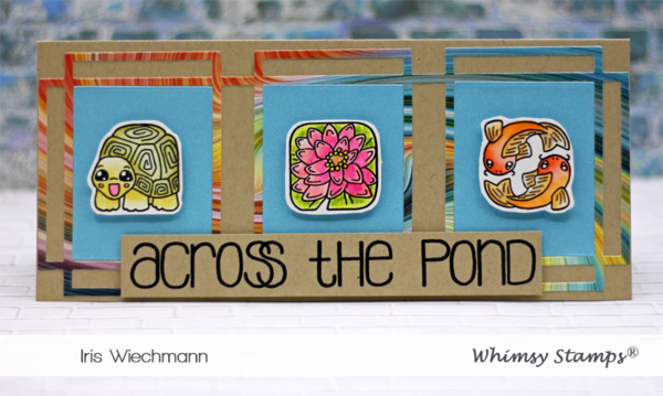 Bild 1 von Whimsy Stamps Clear Stamps - Animal Tiles - Across the Pond