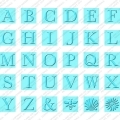Bild 1 von Cuttlebug Prägefolder-Set All-In-One Monogram Serif