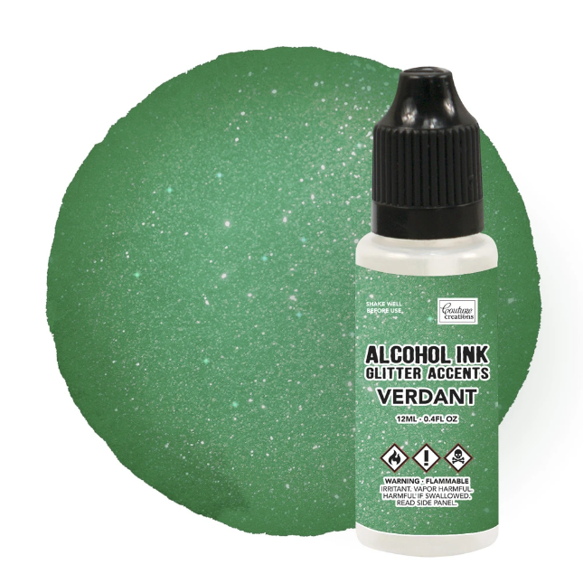 Bild 1 von Couture Creations - Alcohol Inks Glitter Accents  / (Farbe) Verdant
