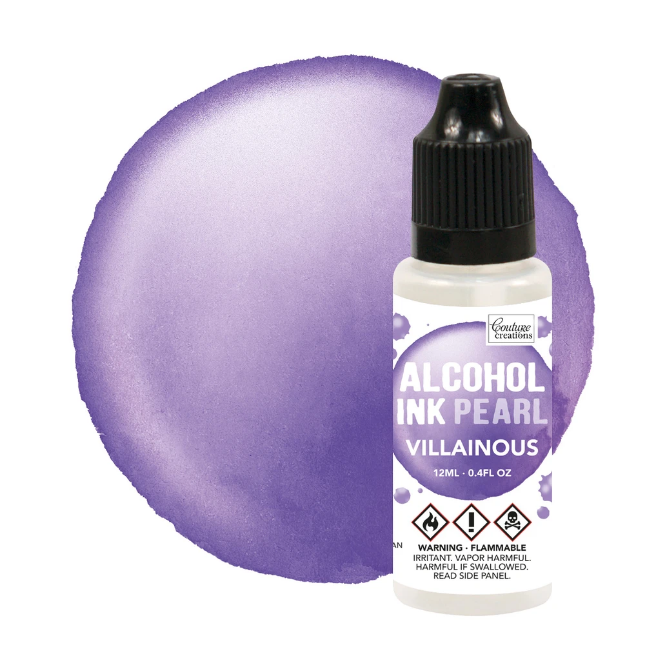 Bild 1 von Couture Creations - Alcohol Inks Pearlised  / (Farbe) Lavender Pearl / Villainous