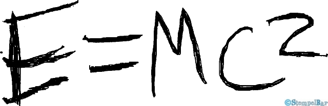 Bild 1 von StempelBar Stempelgummi E=MC²