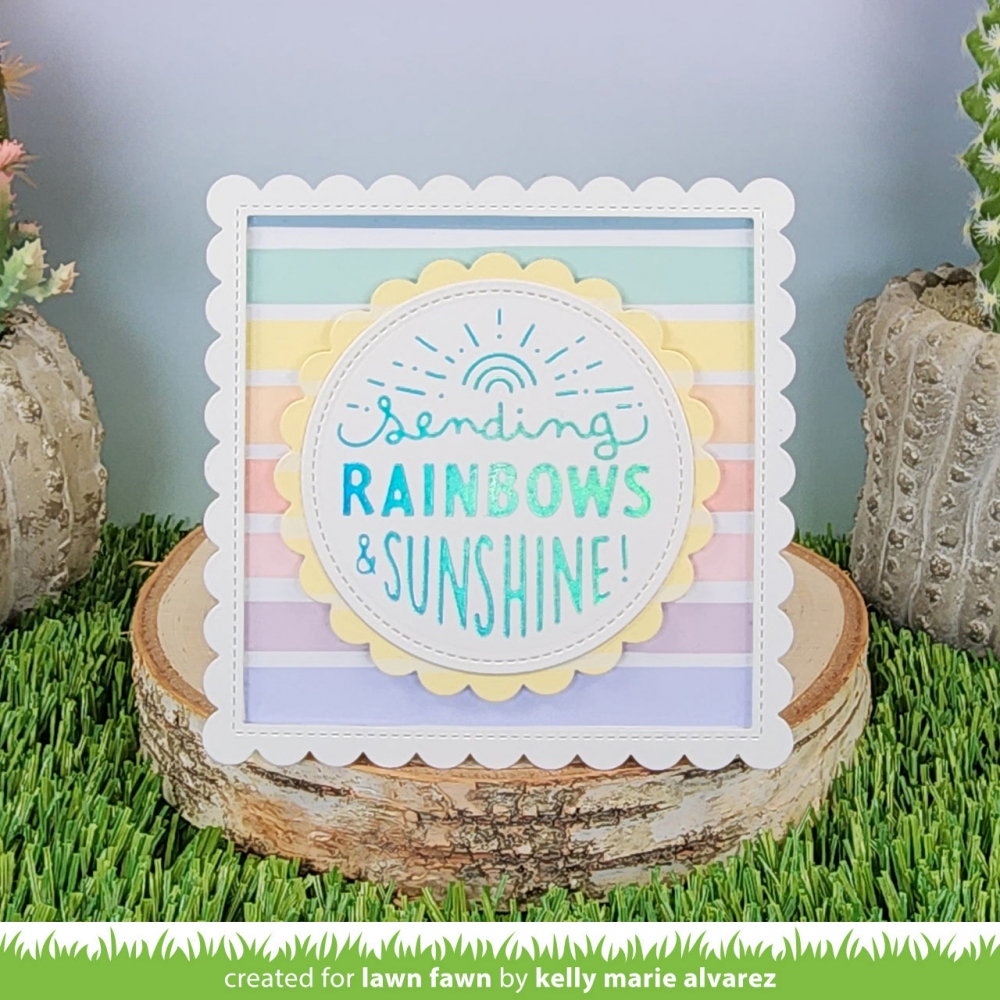Bild 1 von Lawn Fawn Cuts  - Stanzschablone give it a whirl scalloped add-on
