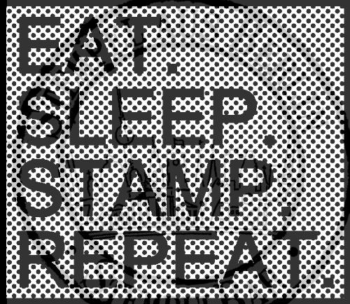 Bild 1 von StempelBar Stempelgummi EAT. SLEEP. STAMP.